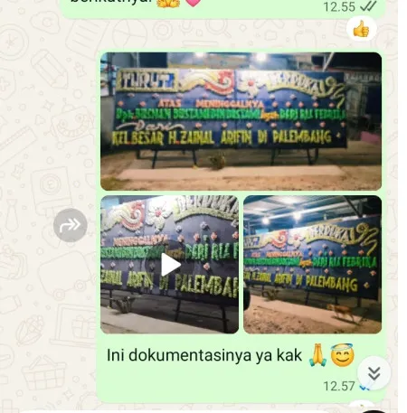 Pengiriman Papan Bunga Duka